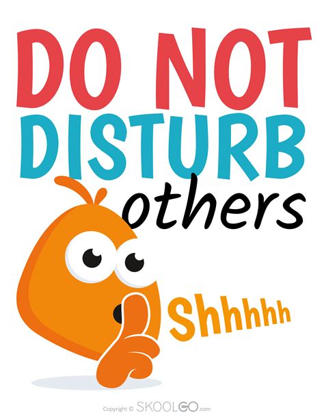 disturb .